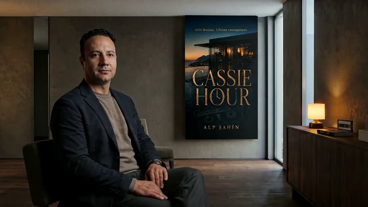 Alp Şahin in the Cassie Hour author interview